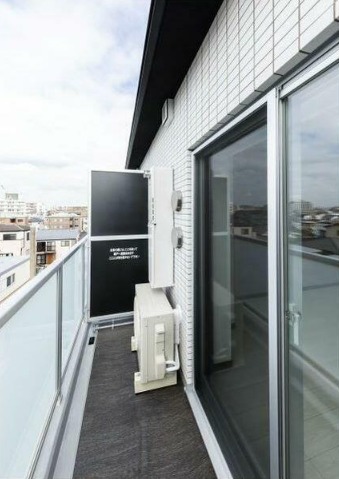 8/23 バルコニー