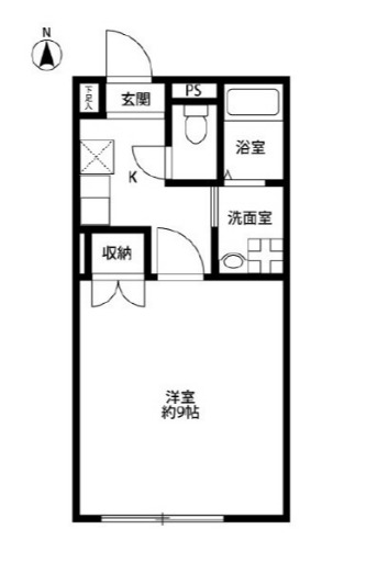 プレジール　Ｔ・Ｙの間取り