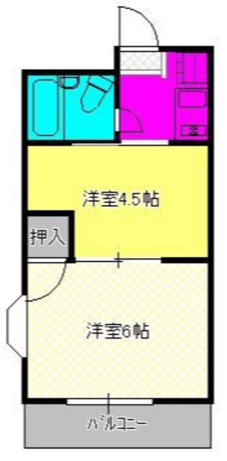 山寺ビルの間取り