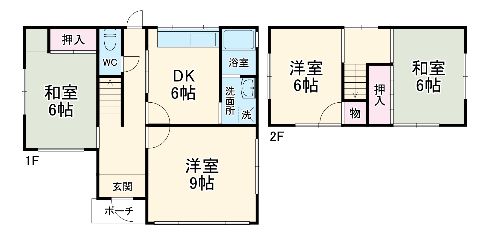 桜台二丁目戸建の間取り