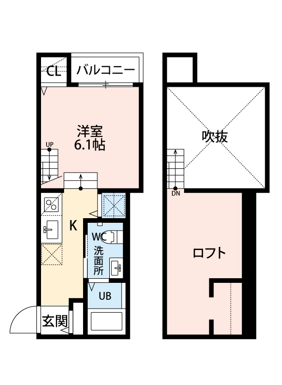 Residence JUN(レジデンス ジュン)の間取り