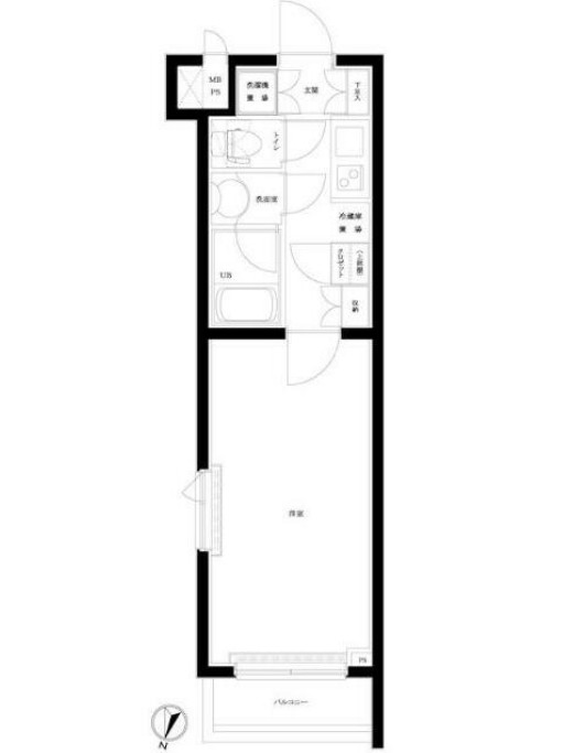 ルーブル祐天寺の間取り