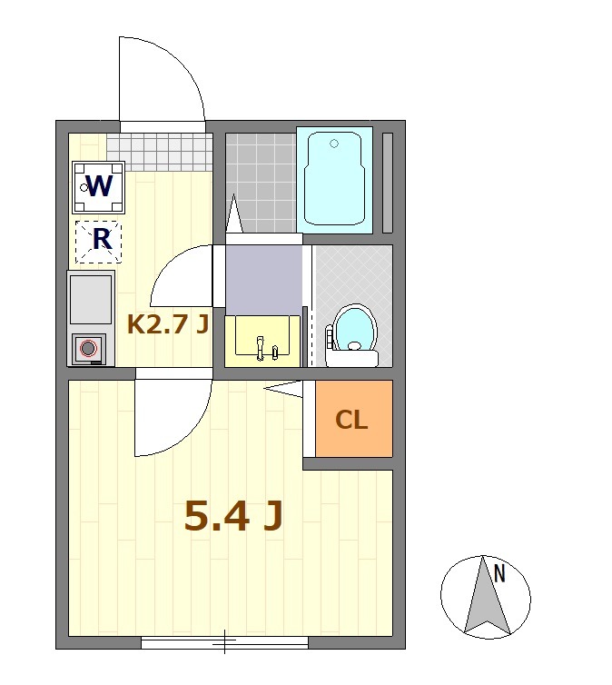 パインリーヴス小岩の間取り
