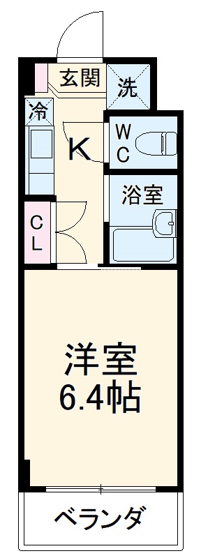 ヴァンテージ本陣の間取り