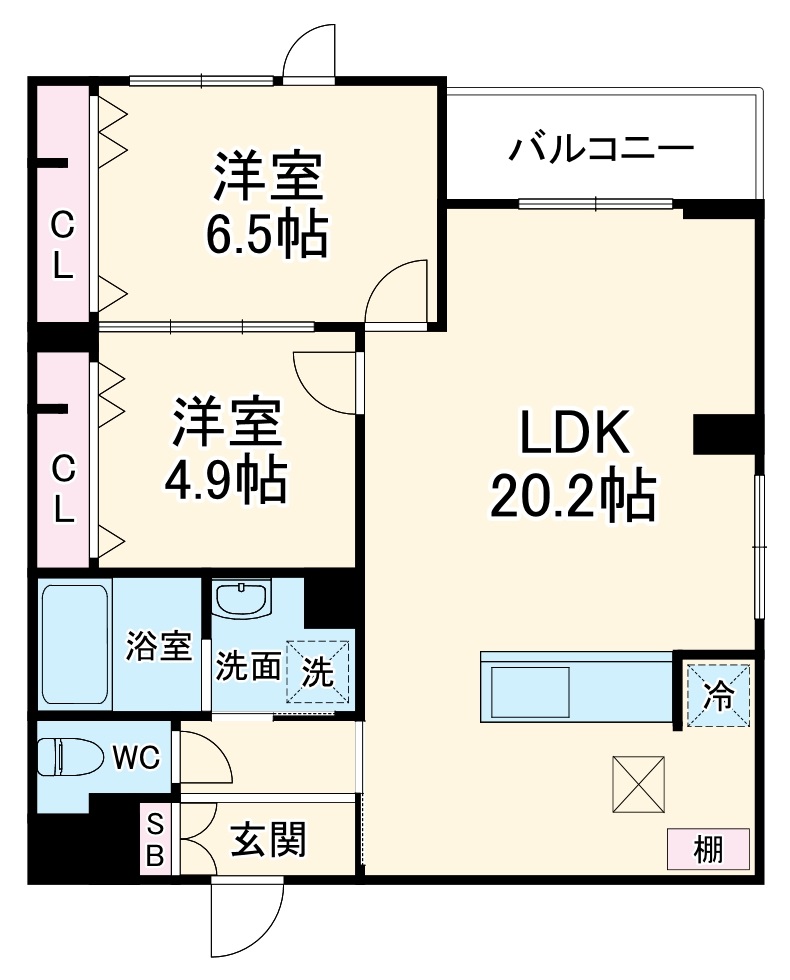 Campana Otakanomoriの間取り
