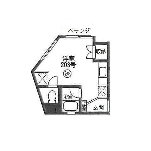 永山ビルの間取り