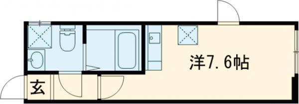 練馬区高野台422共同住宅の間取り
