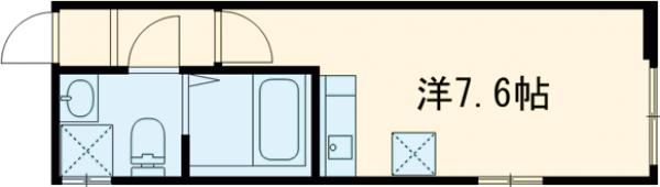 練馬区高野台422共同住宅の間取り