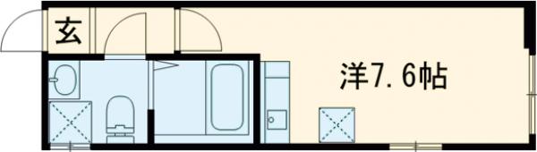 練馬区高野台422共同住宅の間取り