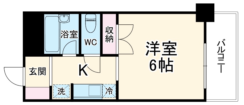 ジュネス南林間の間取り