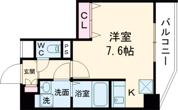 メイクスデザイン新宿落合の間取り