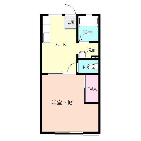 メゾンアイリスの間取り