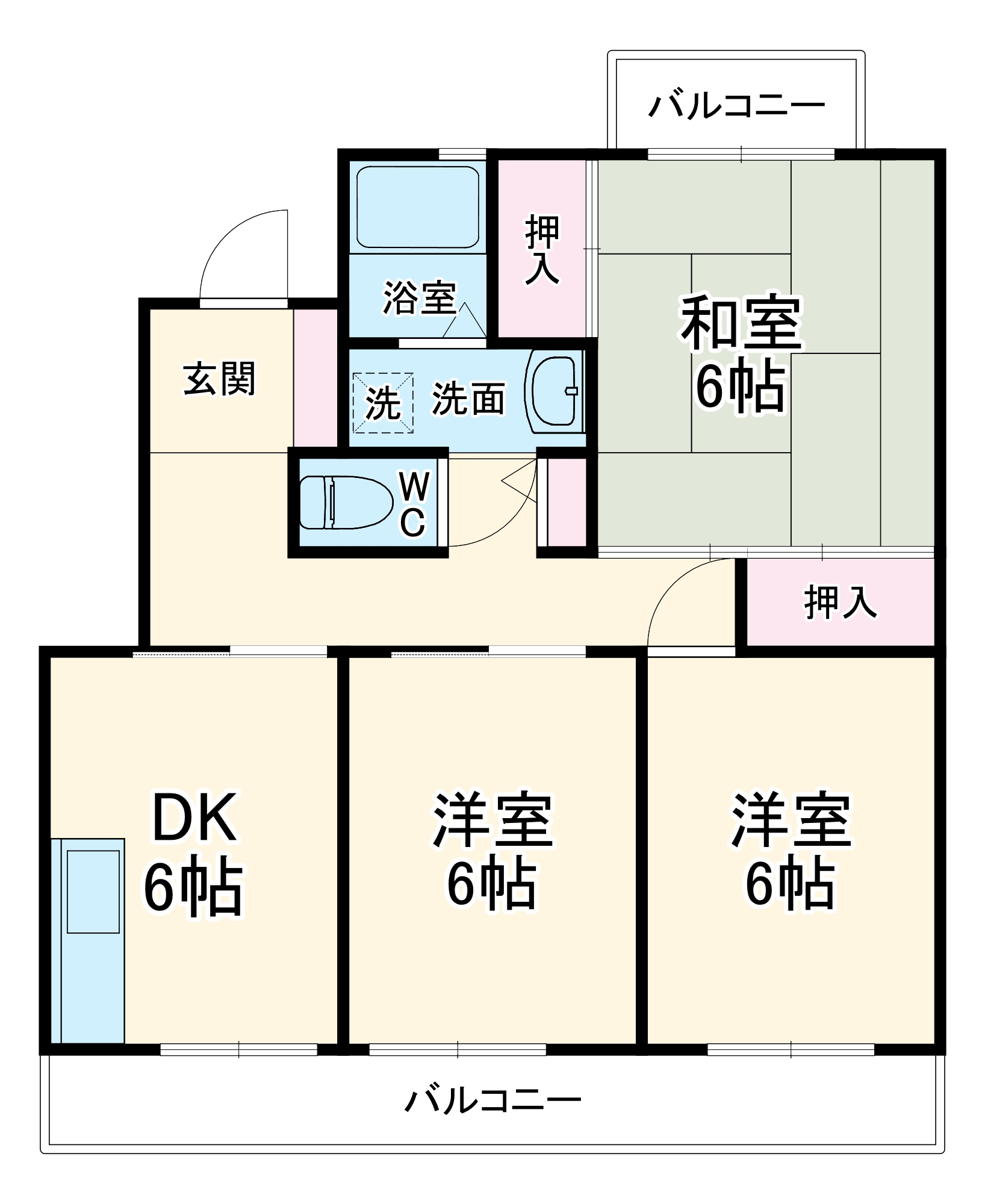 第5メゾン星崎の間取り