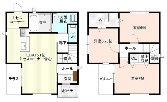 牛立町4-50-1KODATEXⅣの間取り