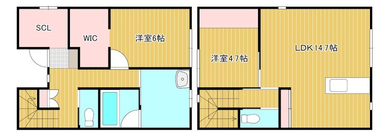Chasse Court (シャッセコート)の間取り