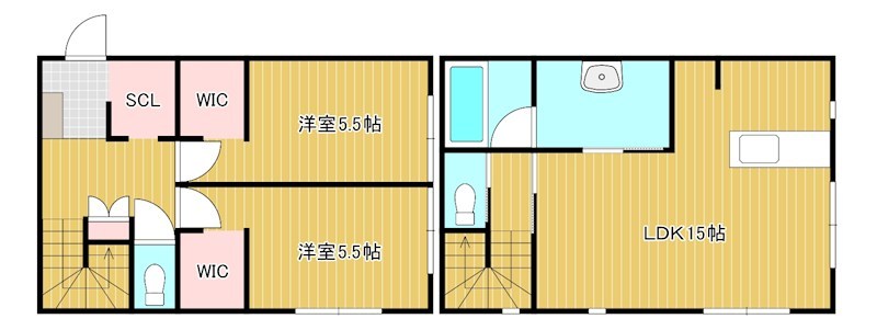 Chasse Court (シャッセコート)の間取り