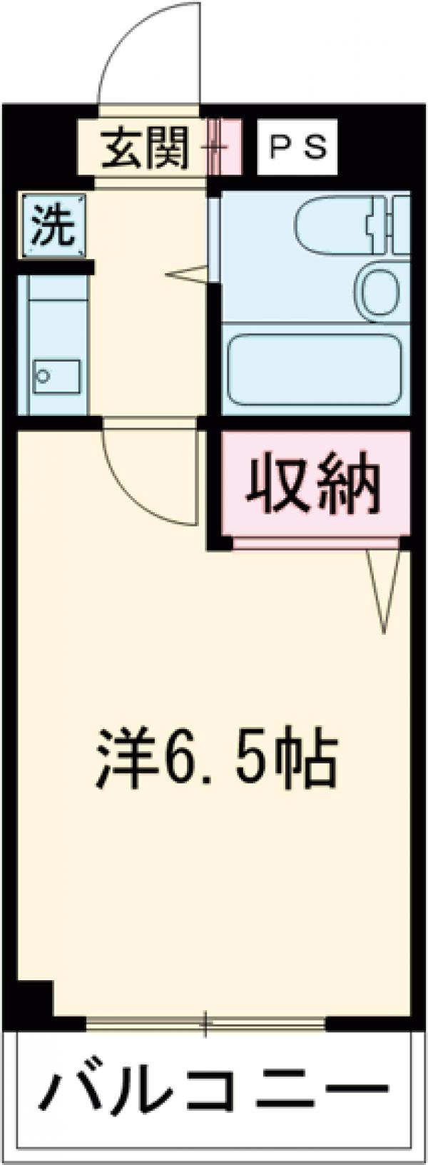 ライオンズマンション西新小岩の間取り