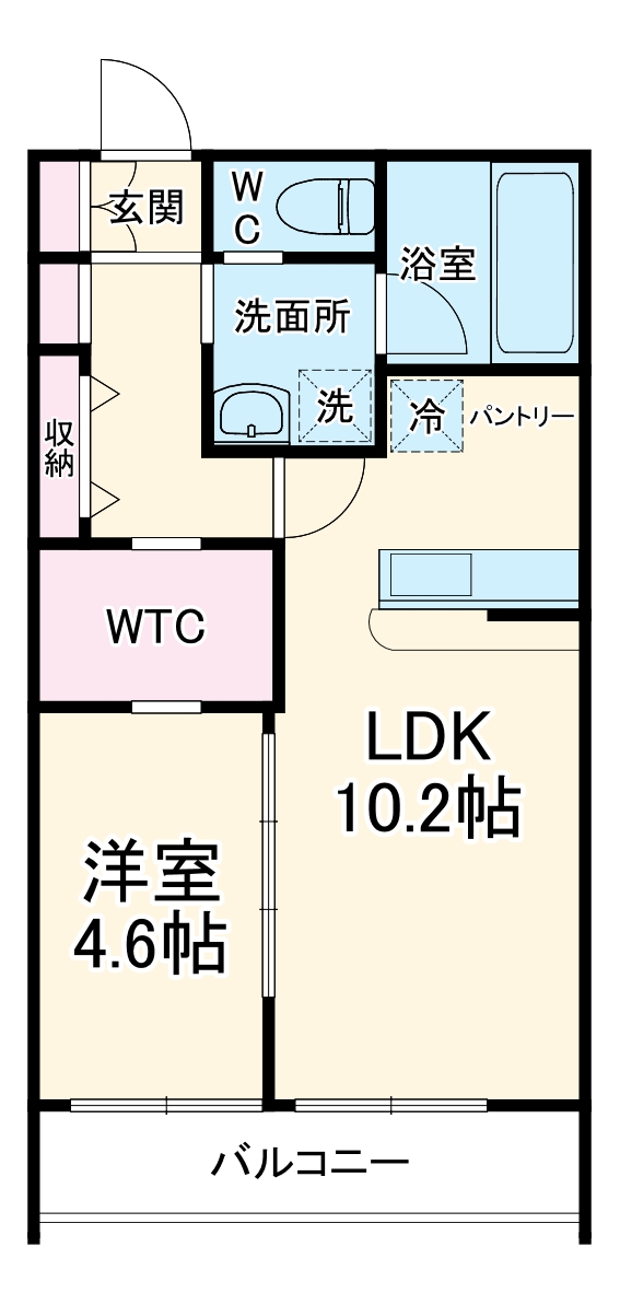 solare本陣の間取り