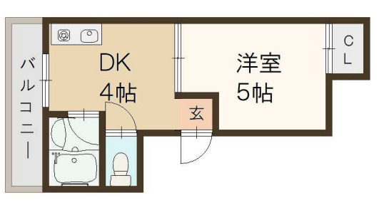 エムロード緑町の間取り