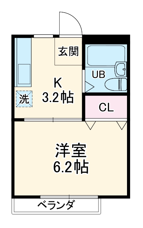 メゾン新川崎の間取り