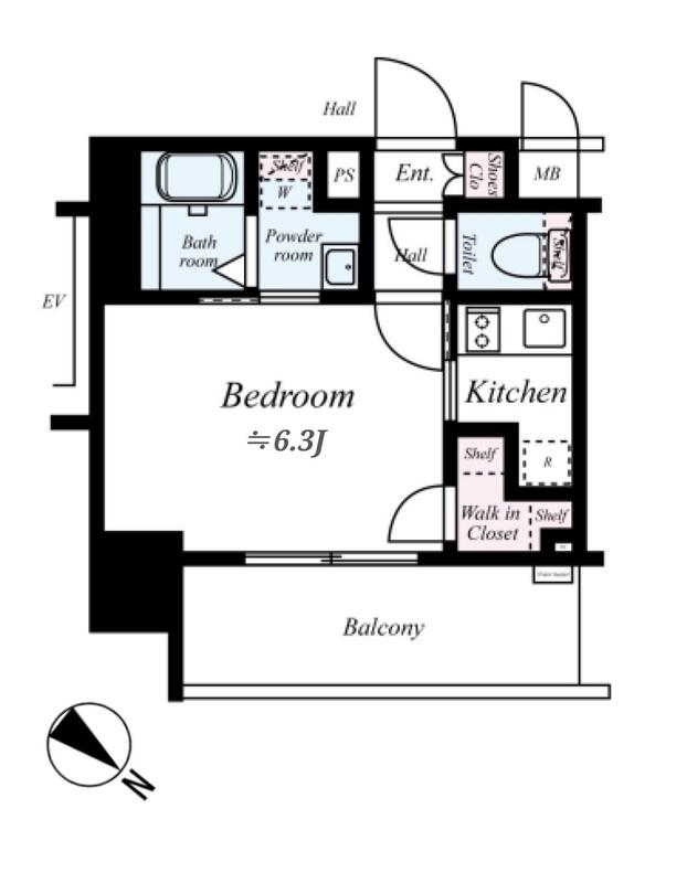 エスリード阿波座レジデンスの間取り