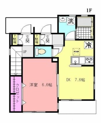 コンフォート市が尾の間取り