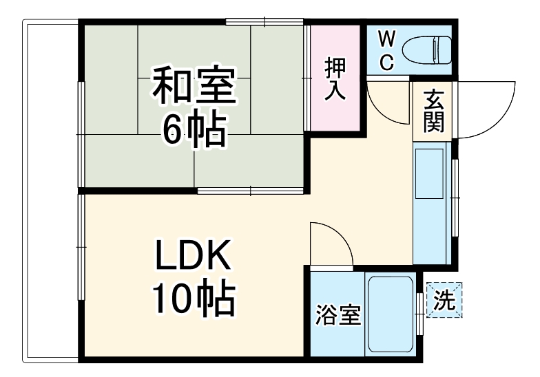 ハイツ松島の間取り