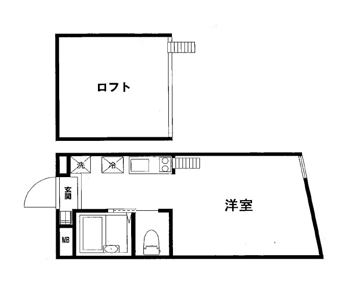 三高・ヴィラ東武練馬Ⅱの間取り
