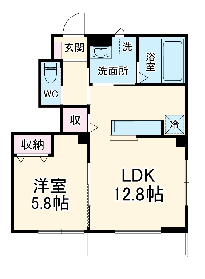 ラウレアⅠの間取り