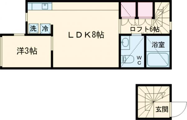 CAMP DAVIDの間取り