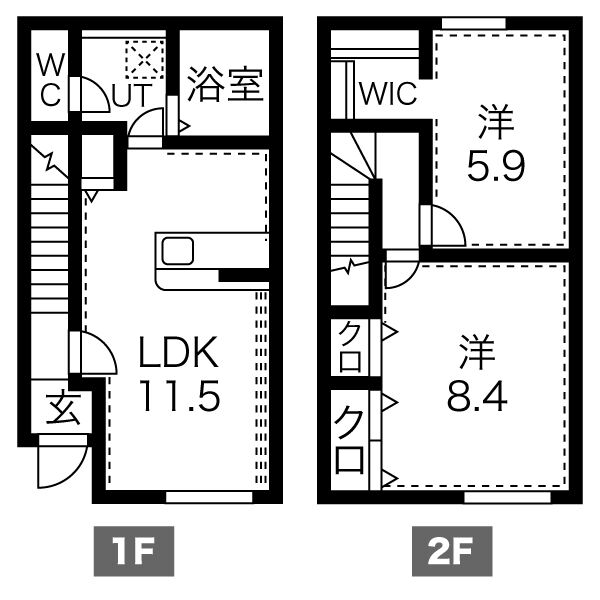 コンフォート埼玉北の間取り