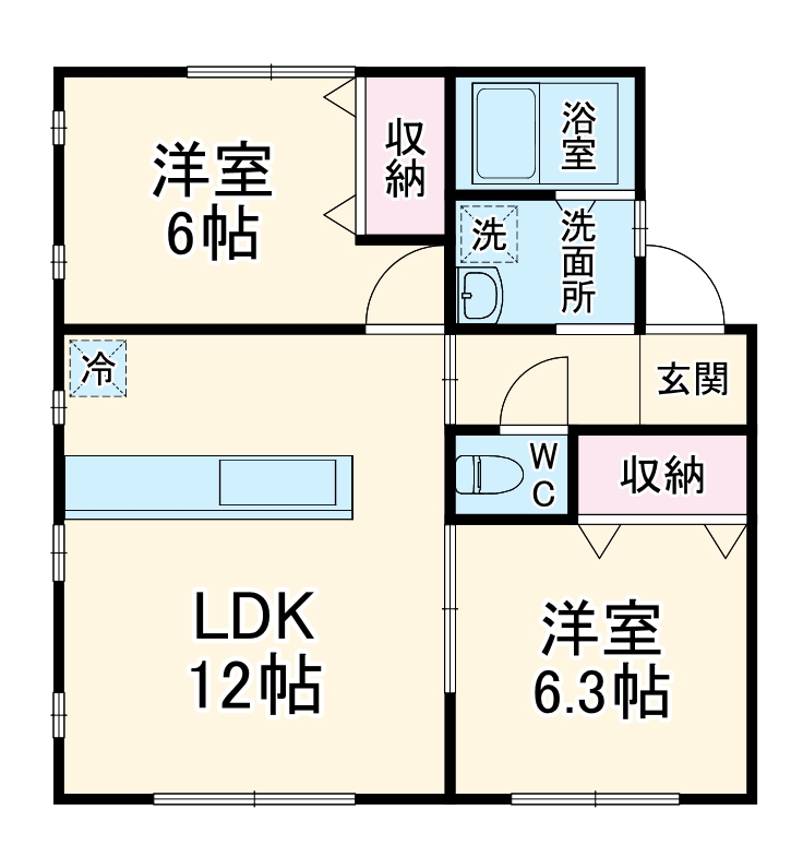 プランタン上島の間取り