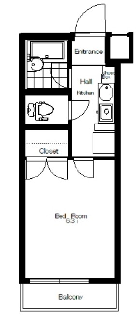 ヴァンス用賀の間取り