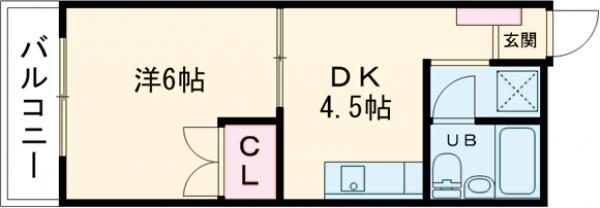 フェリース鶴川の間取り