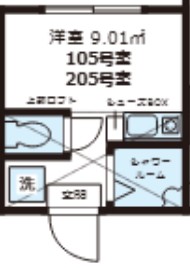 カーサ・フォレスタの間取り