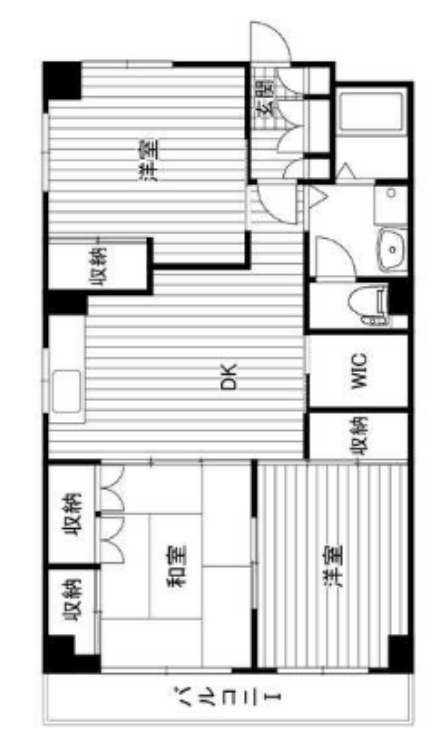 ハイム下鶴間の間取り