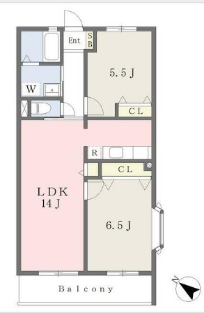 サンパティーク相模原の間取り