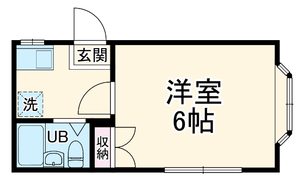 コーポラスクレインの間取り