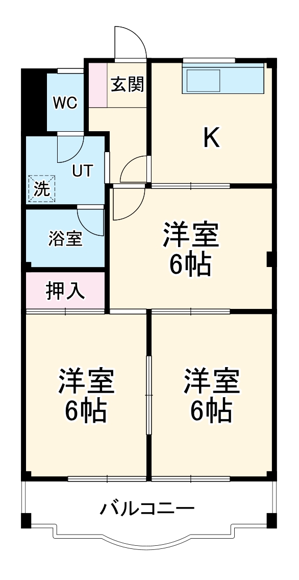 クオリティパレスの間取り