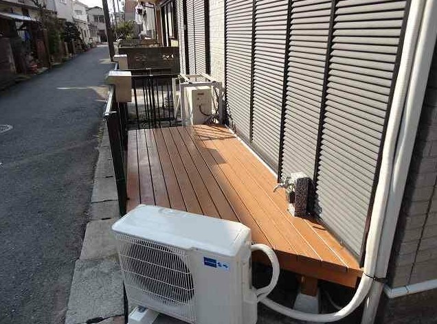 12/22 バルコニー