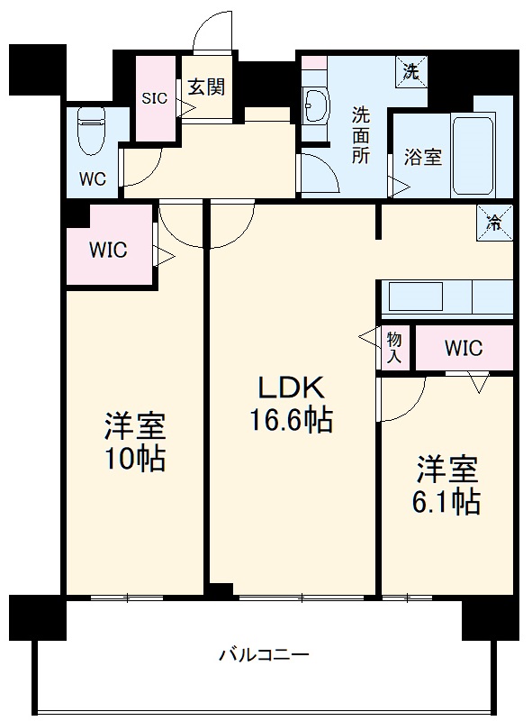 L’ENVOL MEIEKIの間取り