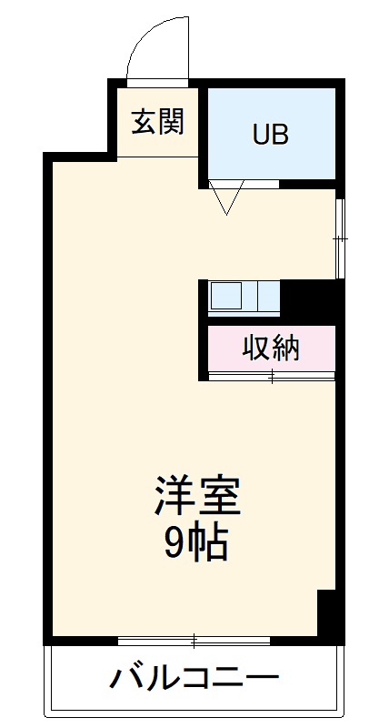 ビトック太閤ビルの間取り
