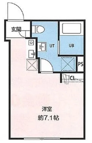 アミスタ小菅の間取り