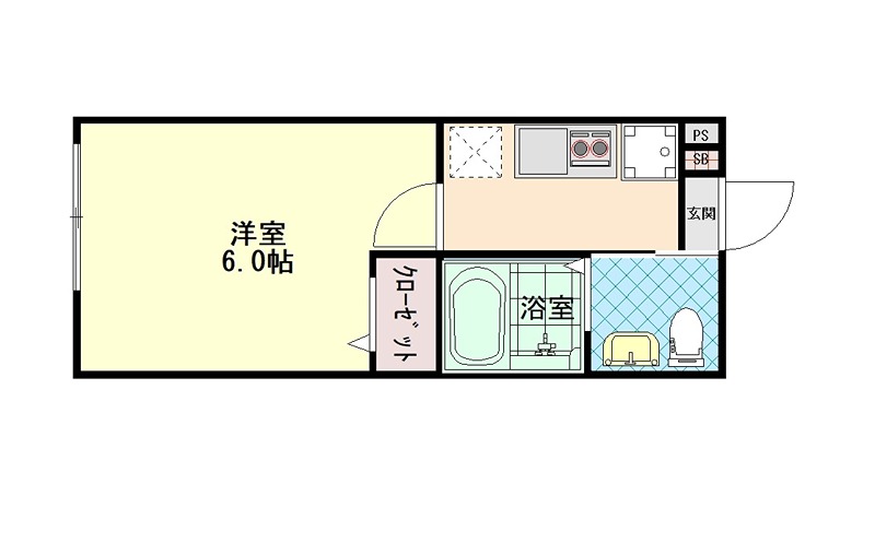 ルグレア八王子の間取り