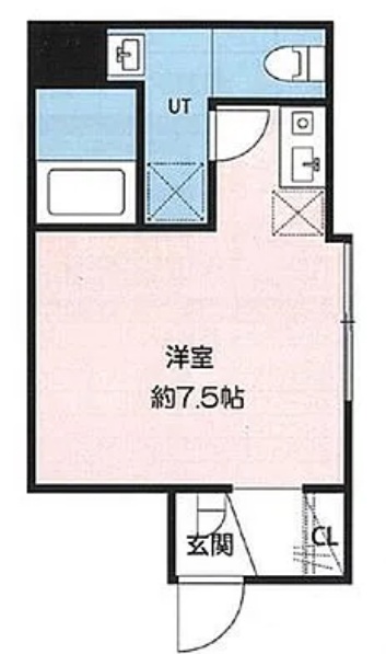 アミスタ小菅の間取り