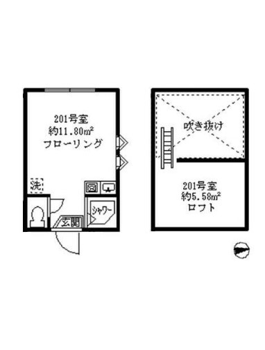 ソフィアオリーブの間取り