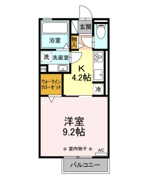 エイムⅢの間取り