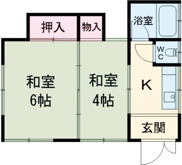 中根ハウスの間取り