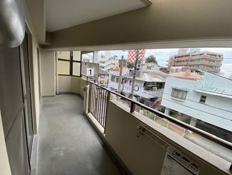 12/18 バルコニー