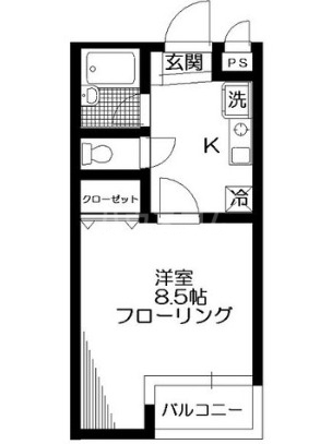 マンハイム南長崎の間取り